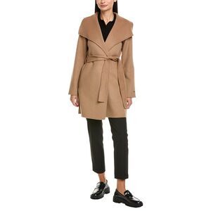 Tahari Tan Pea Coat, XL, NWT